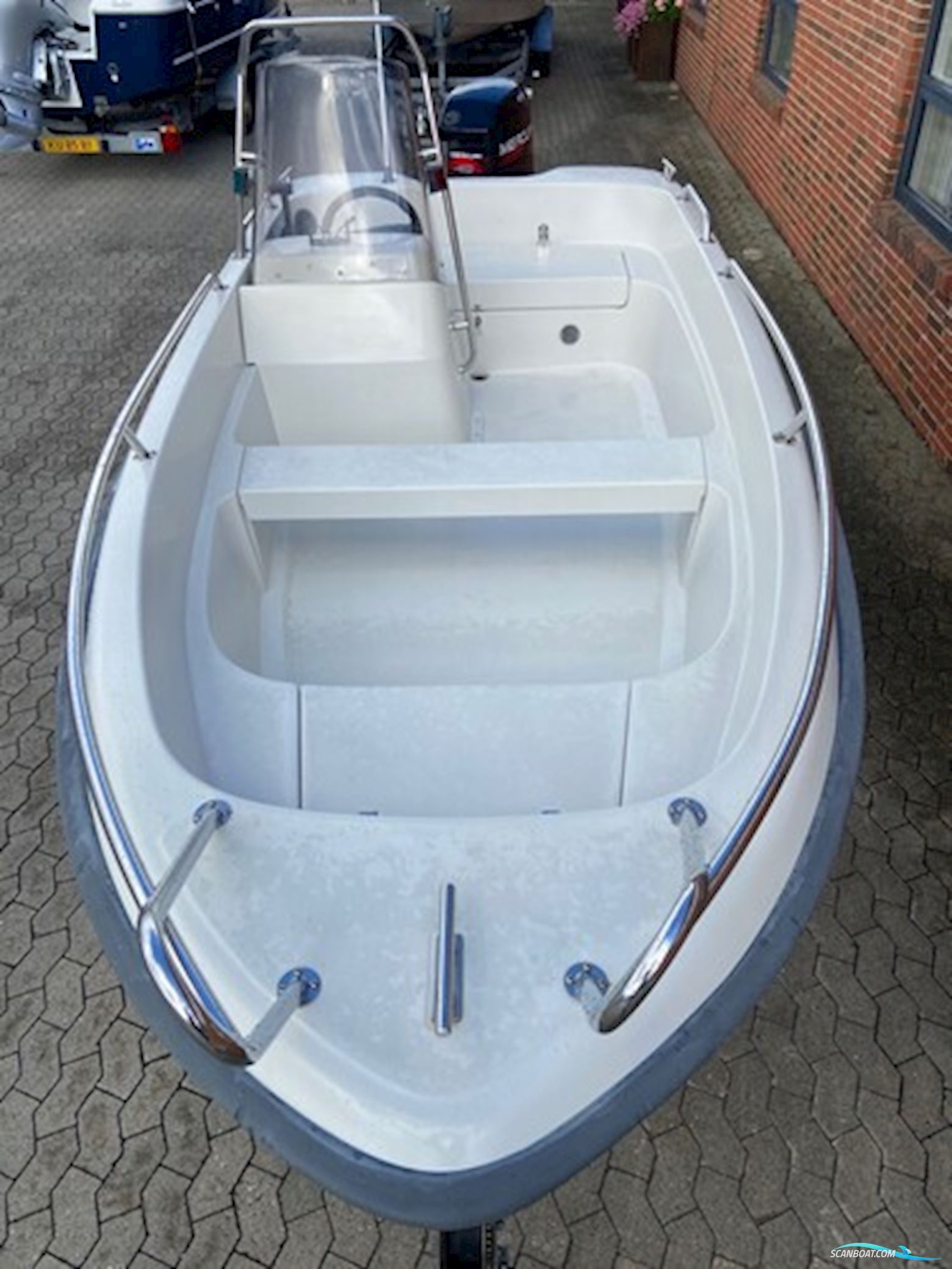 Askeladden 445 Hunter m/Mercury 40 hk 2-takt og Brenderup trailer