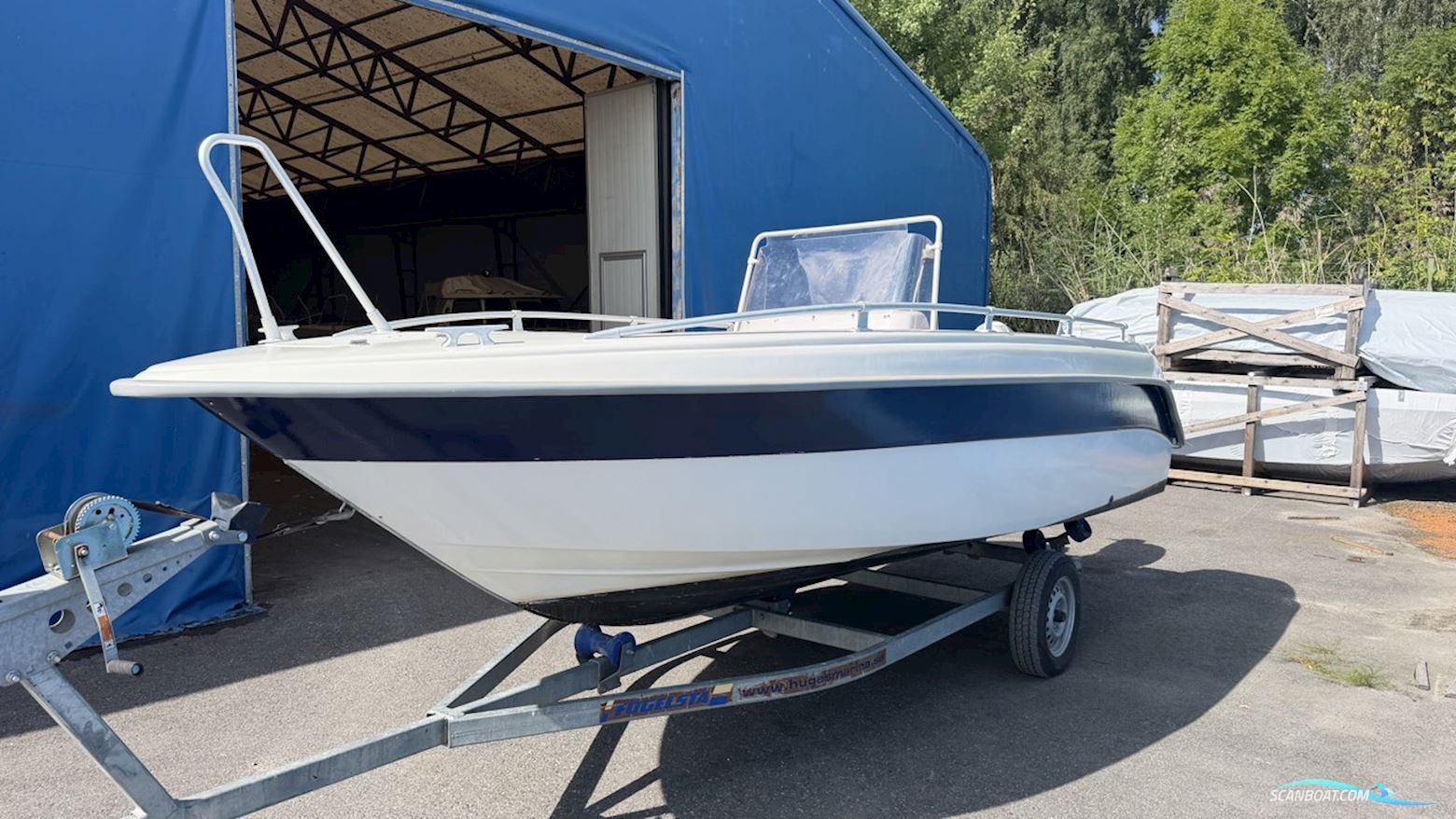 Askeladden 505 Motorbåt 1999, med Honda motor, Sverige
