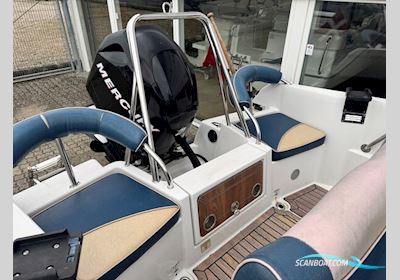 Askeladden 525 Excel Topline Med 115 hk Mercury-Efi 4 Takt og Brenderup 1300 kg Bådtrailer Motorbåt 2007, med Mercury motor, Danmark