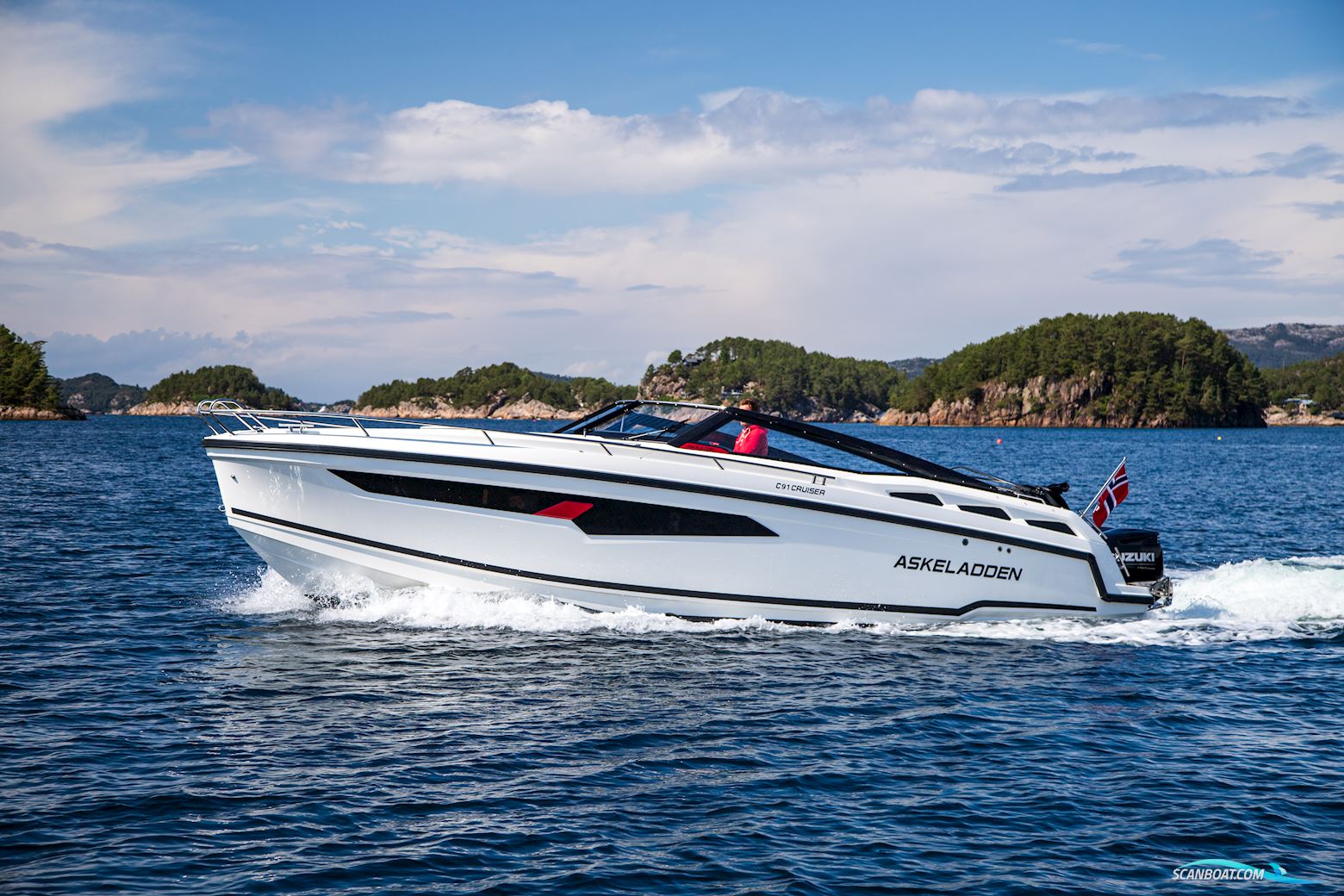 Askeladden Askeladden C91 Motorbåt 2026, med Mercury 2 x 300 hk Verado XL AM DS motor, Danmark