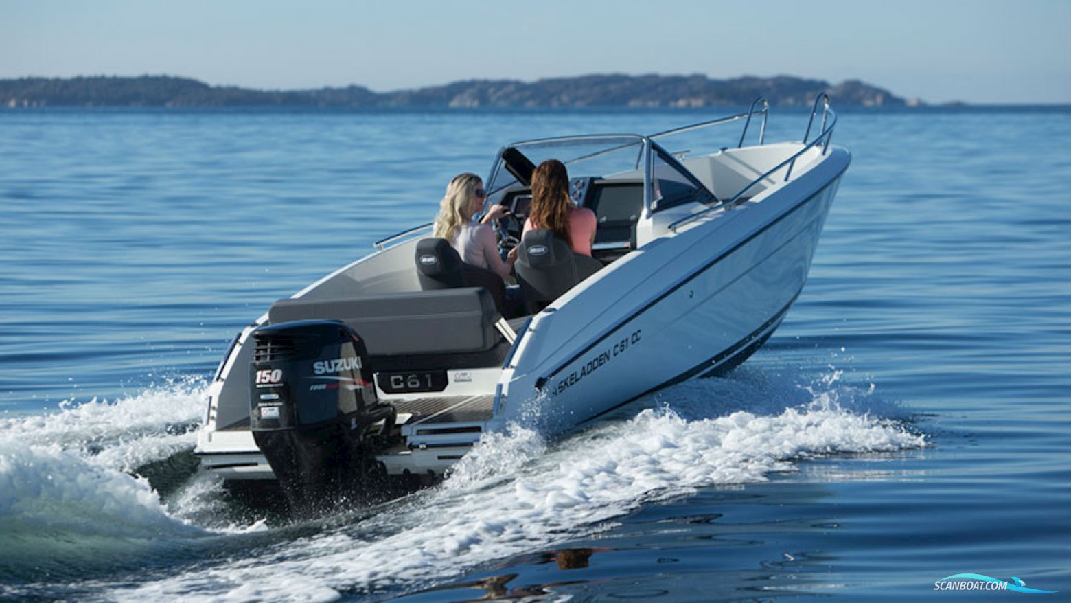 Askeladden C61 Center Console Motorbåt 2024, med Suzuki motor, Sverige