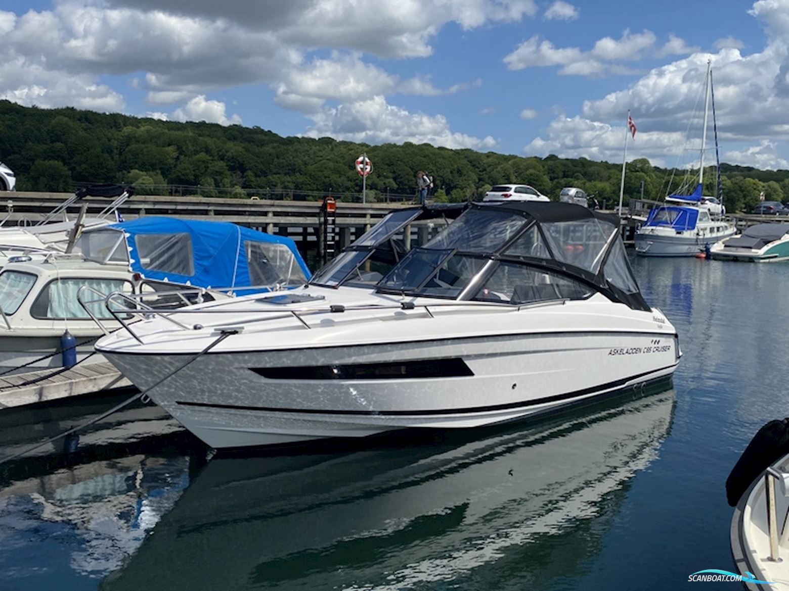 Askeladden C65 Cruiser Motorbåt 2020, med Mercuri
 motor, Danmark