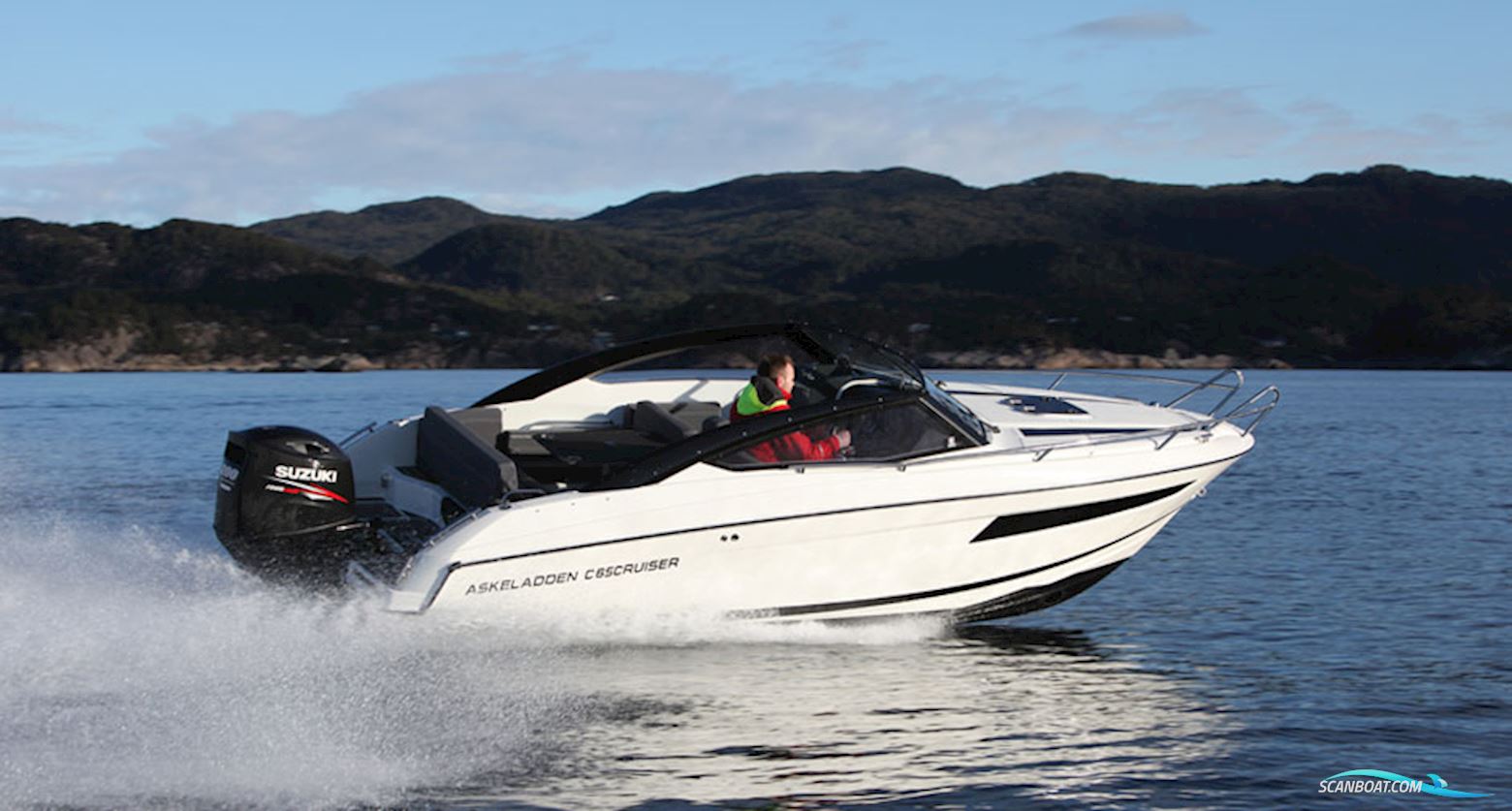 Askeladden C65 Cruiser Motorbåt 2025, med Mercury motor, Danmark