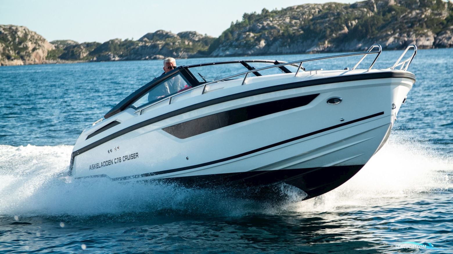 Askeladden C78 Cruiser Motorbåt 2025, med Mercury motor, Danmark