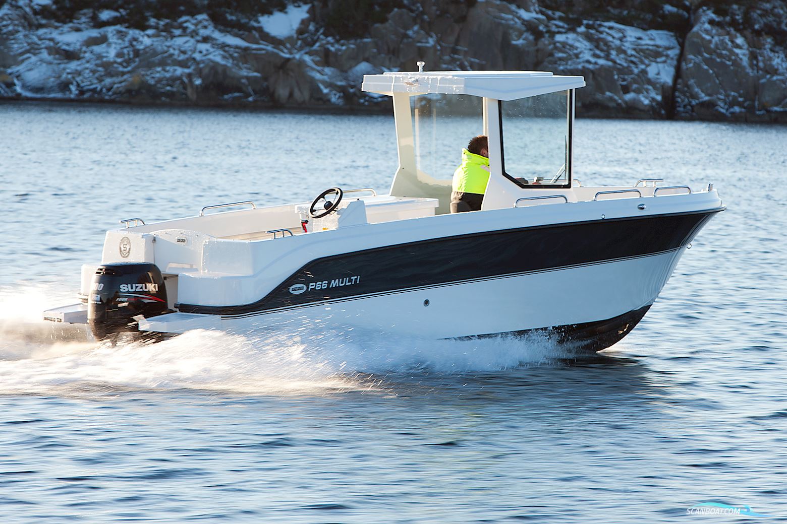 Askeladden P66 Multi Motorbåt 2026, med Mercury 150 hk XL motor, Danmark