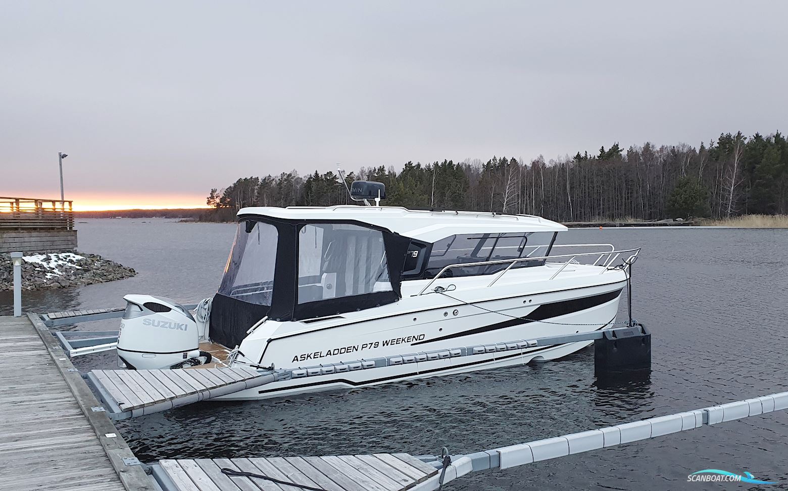 Askeladden P79 Weekend Motorbåt 2022, med Suzuki 350 hk motor, Sverige