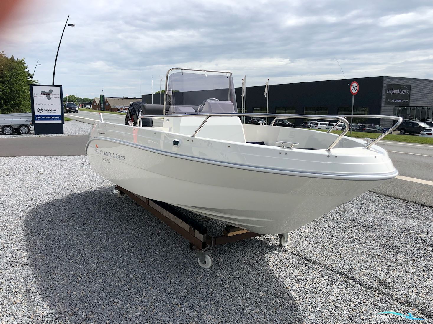 Atlantic 490 Open - Mercury F60 og Udstyr