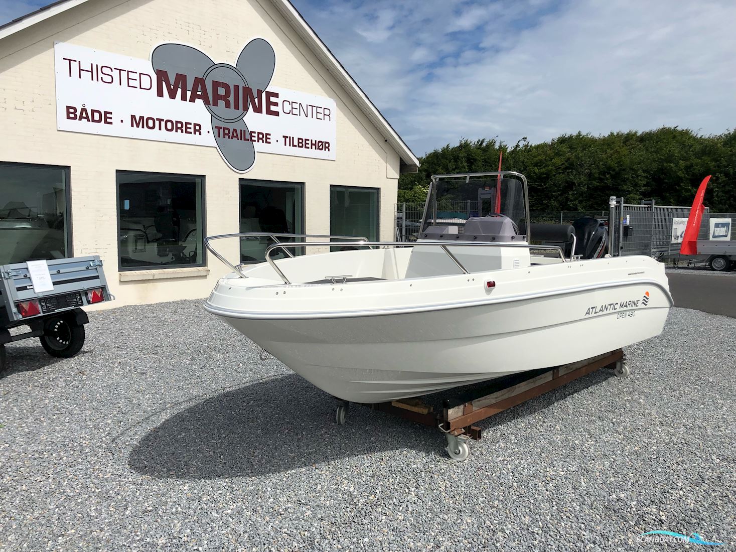 Atlantic 490 Open Med Mercury F60 og Udstyr