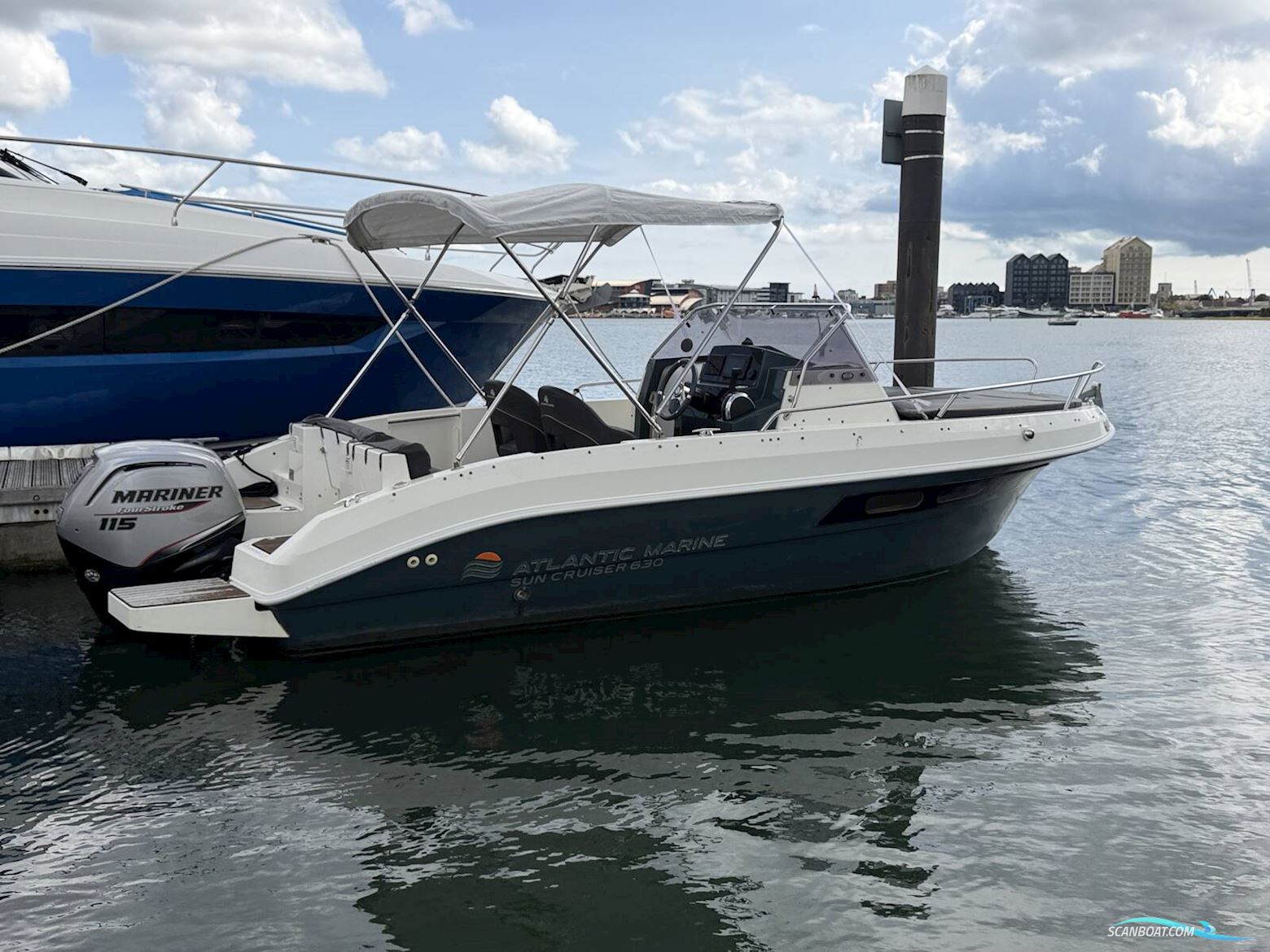 ATLANTIC Sun Cruiser 630 Motorbåt 2021, med Mariner motor, England