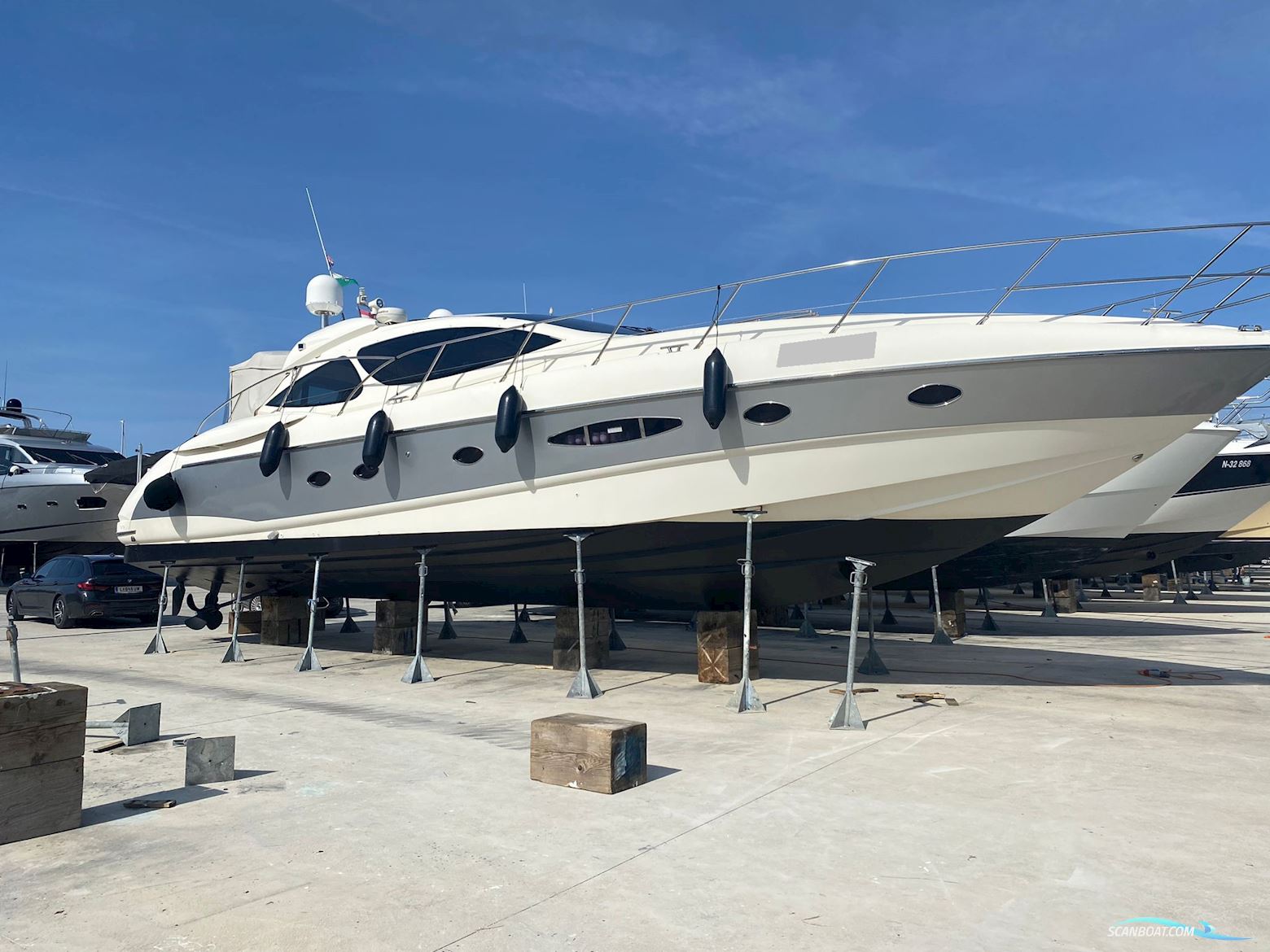 Atlantis 55 Motorbåt 2006, med Caterpillar C12 motor, Kroatien