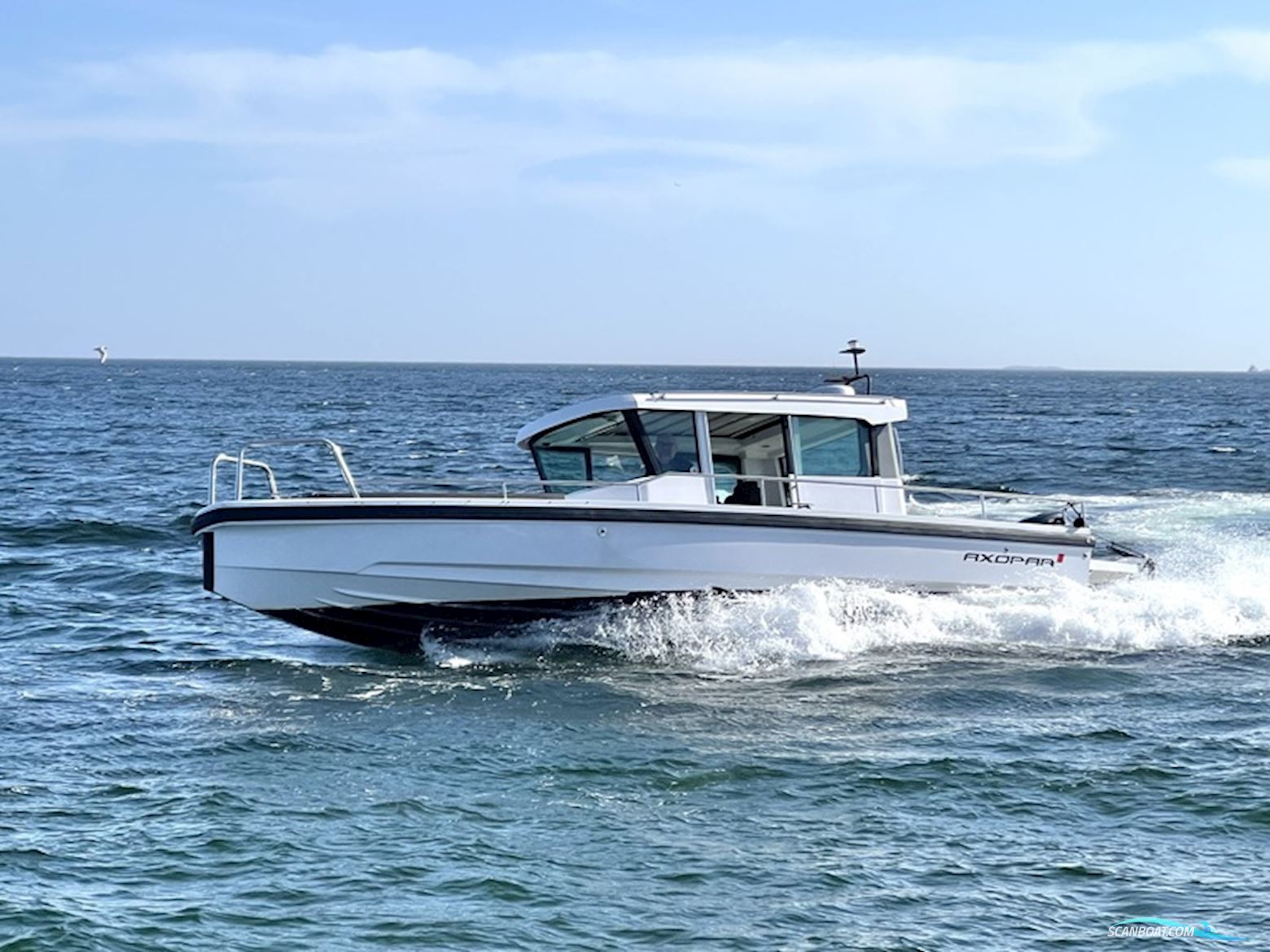 Axopar 28 Cabin Motorbåt 2014, med Mercury Verado motor, Danmark