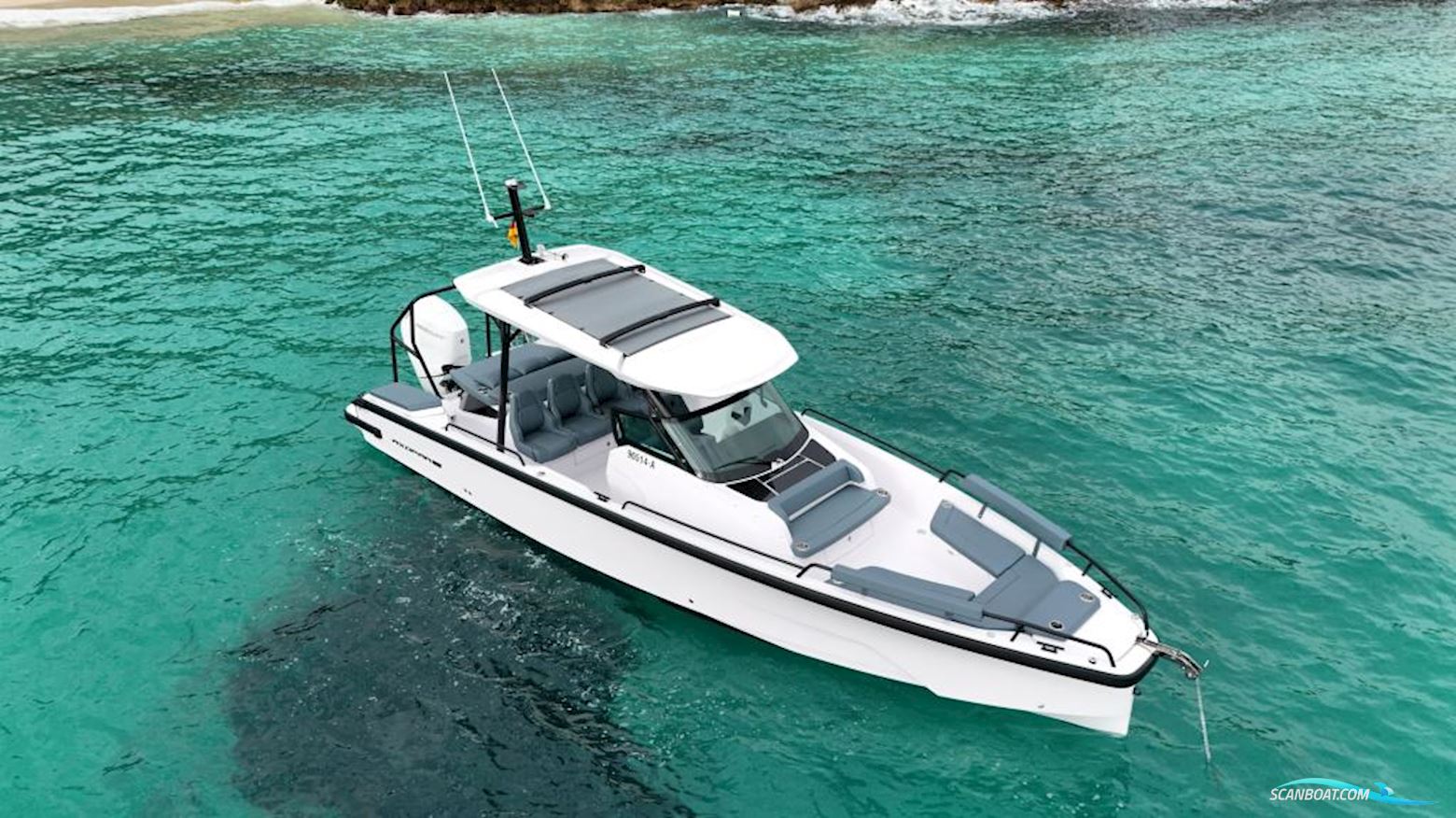 Axopar 29 Sun Top - Aft Cabin Motorbåt 2024, med Mercury motor, Spanien