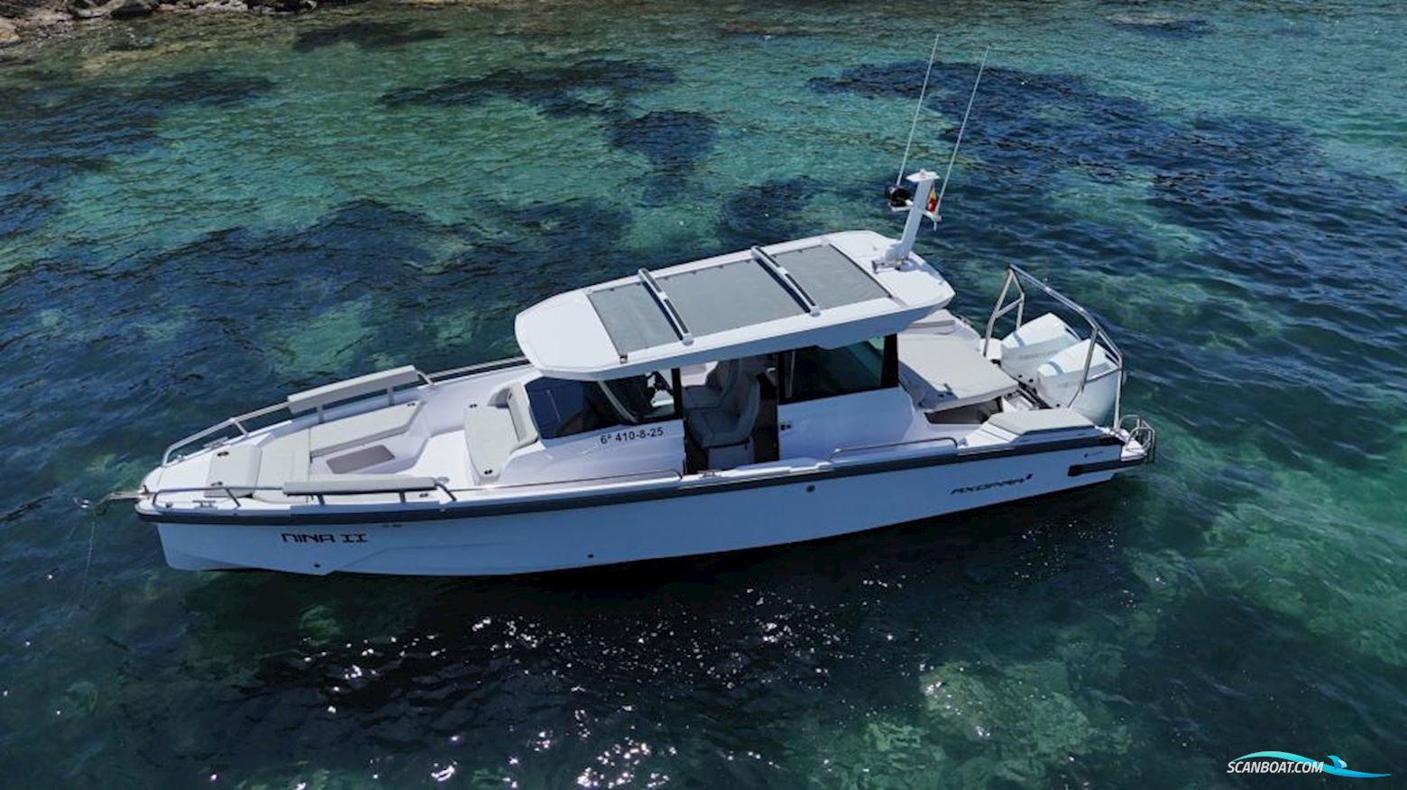 AXOPAR 29 XC Cross Cabin Motorbåt 2025, med Mercury motor, Spanien