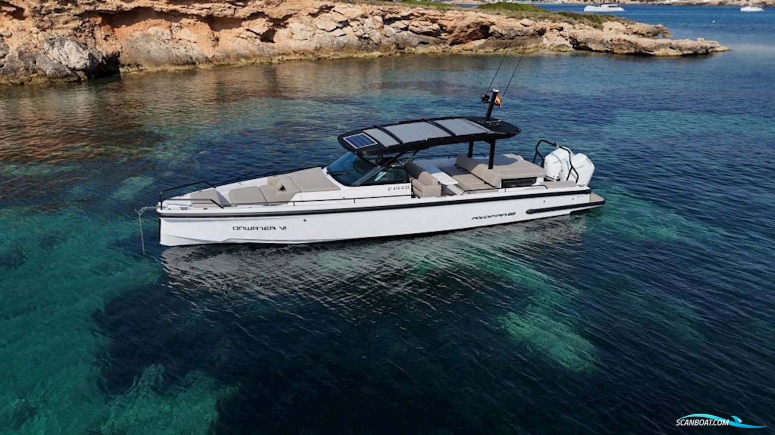 AXOPAR 37 Sun-Top Motorbåt 2024, med Mercury Verado V10 motor, Spanien