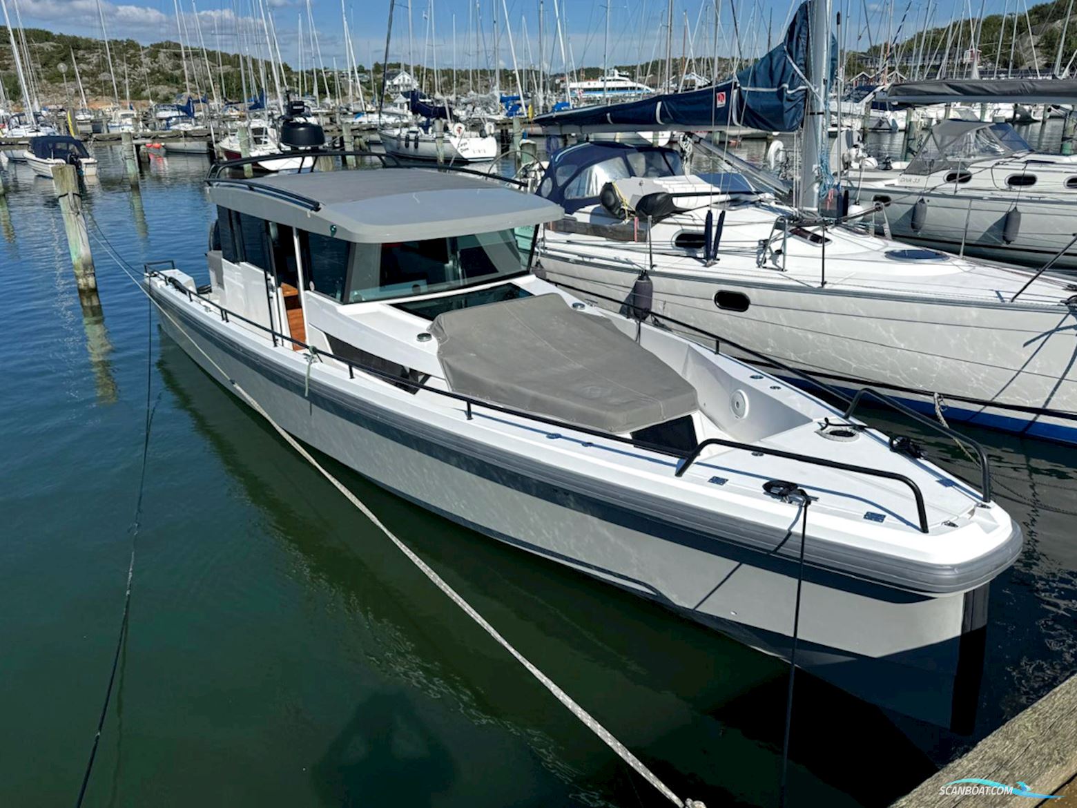 Axopar 37 XC Aft Cabin 2x300hk Mercury Verado XL Motorbåt 2017, med Mercury Verado XL motor, Sverige