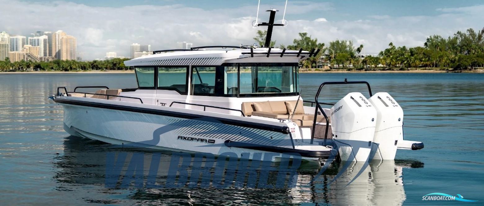 Axopar 37 XC Cross Cabin Motorbåt 2025, med Mercury v10 motor, Finland