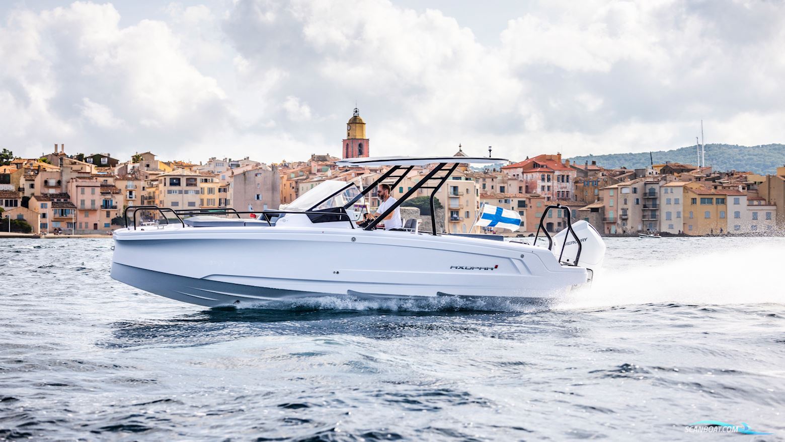 Axopar Yachts 25 Cross Top Motorbåt 2025, med Mercury Verado 250 XL am ds motor, Danmark