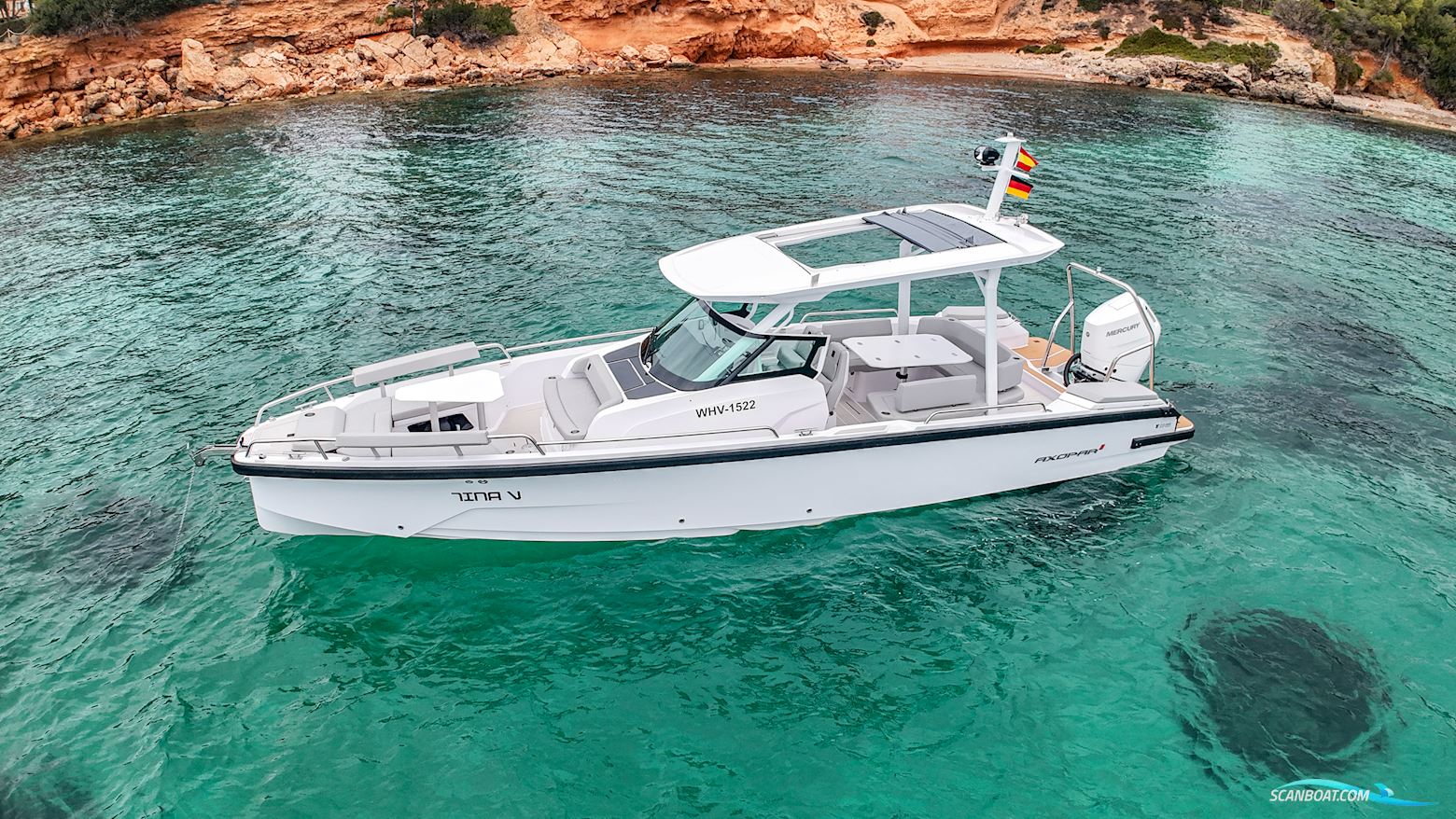 Axopar Yachts 29 Sun Top Mediterrana Edition