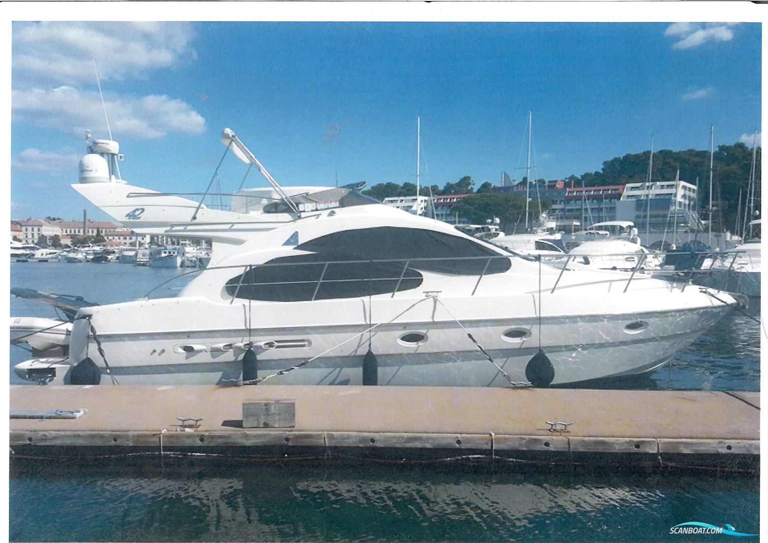 Azimut 42 Motorbåt 2003, med CATERPILLAR 3126 DITA motor, Kroatien