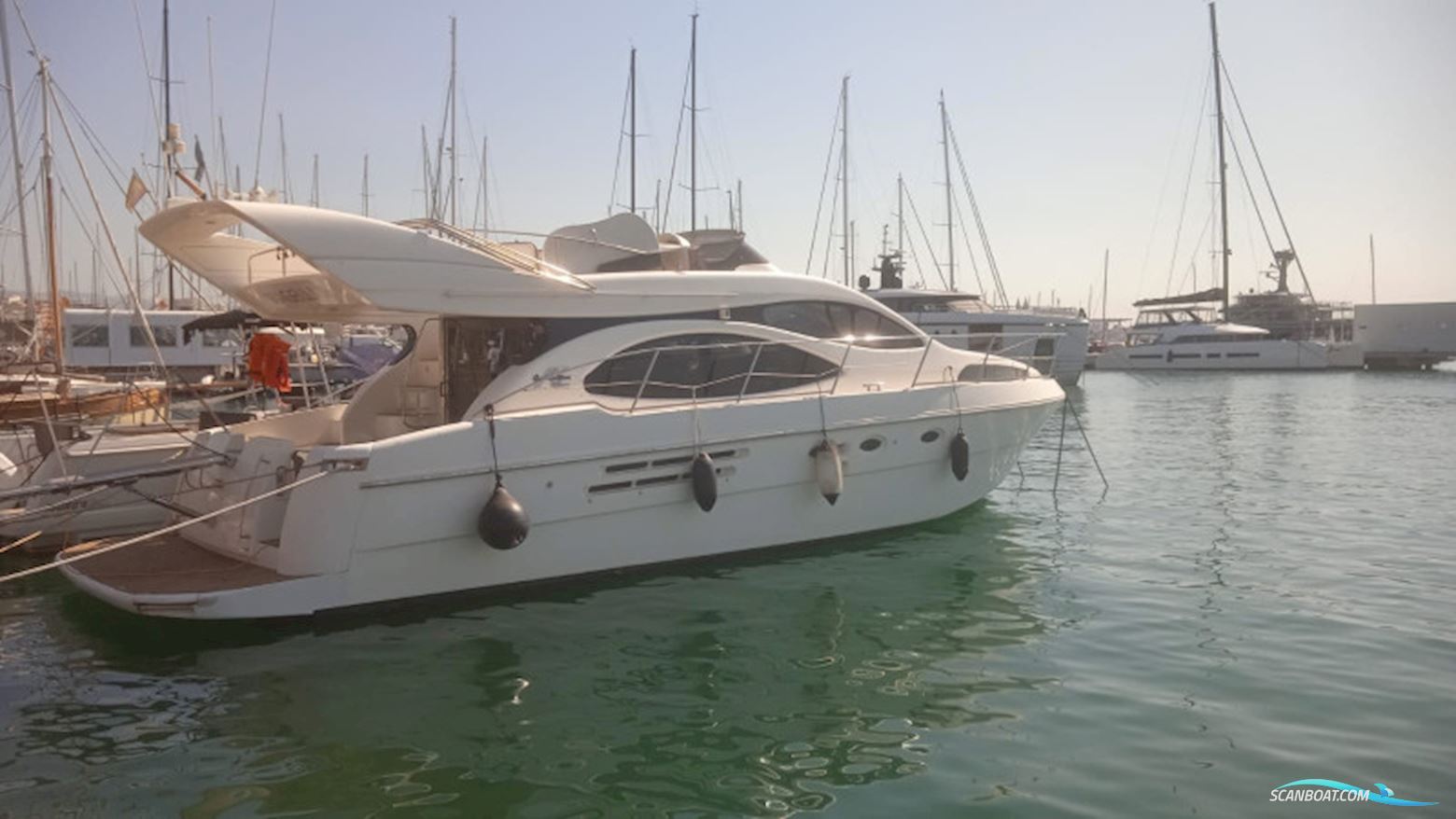 Azimut 46 Fly Motorbåt 1997, med Caterpillar 3208 motor, Spanien