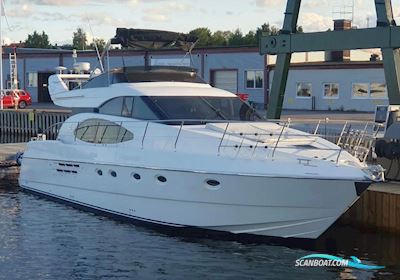 Azimut 52 Flybridge Motorbåt 2001, med Caterpillar motor, Sverige