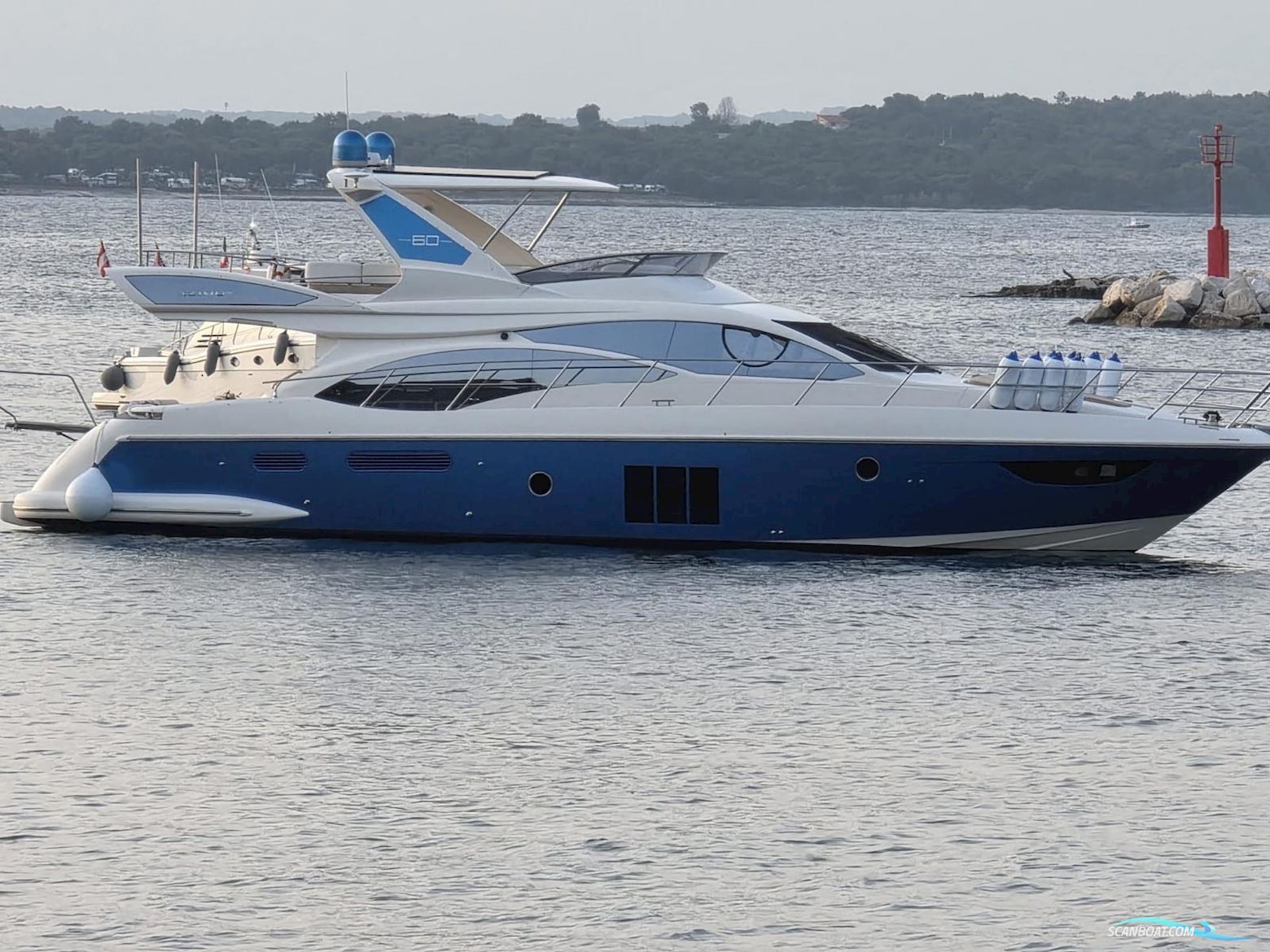 Azimut 58 Motorbåt 2007, med MAN V12 motor, Kroatien