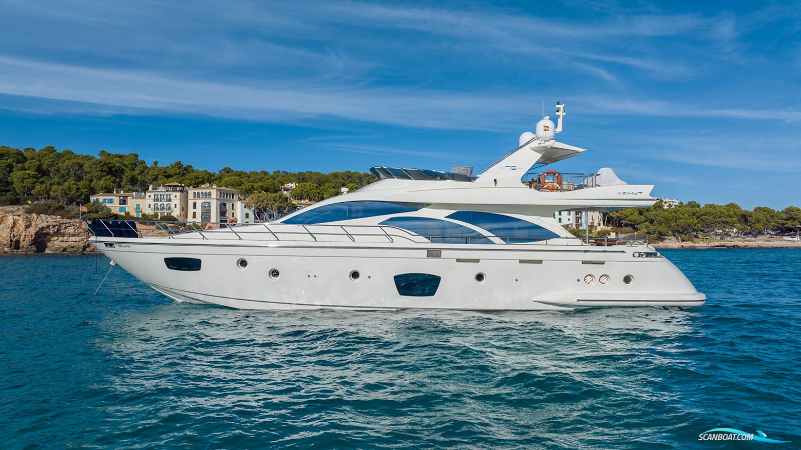 Azimut 75 Flybridge, First Launched 2013, Fin Stabilized Motorbåt 2008, Holland