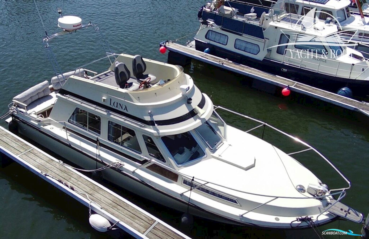 Baess Apollo 30 Fly Motorbåt 1980, med Volvo Penta motor, Tyskland