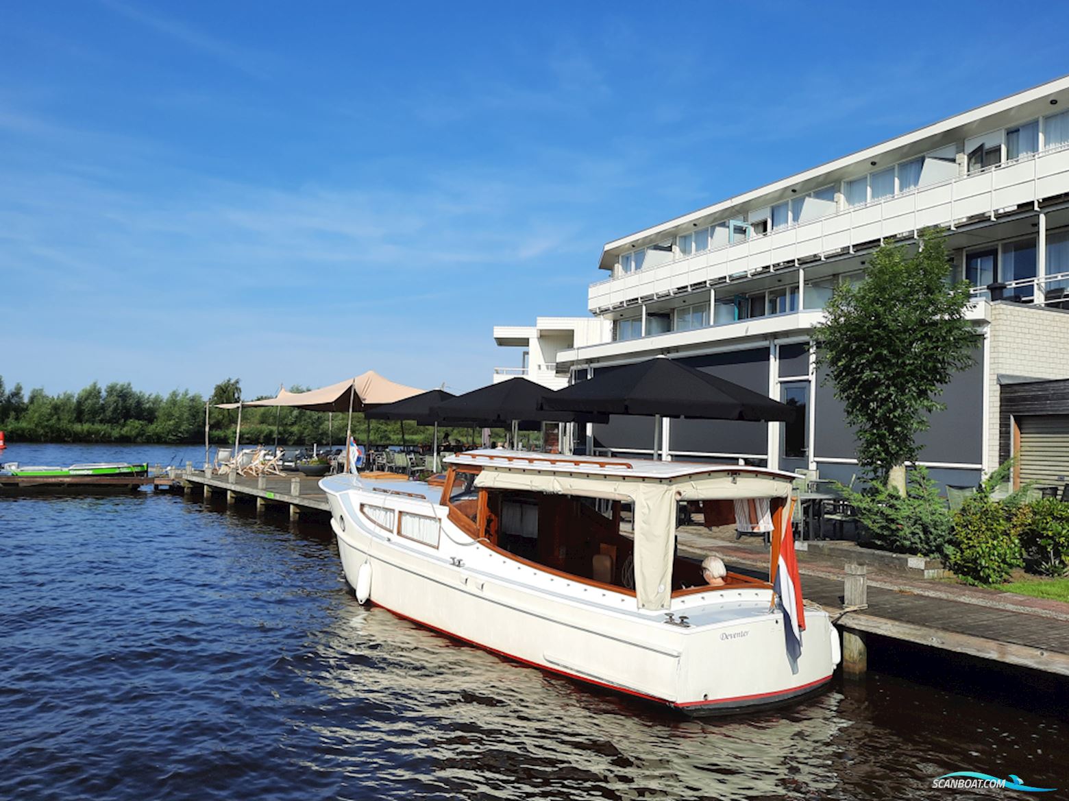 BAKDEKKER met koffer verlengd bakdek