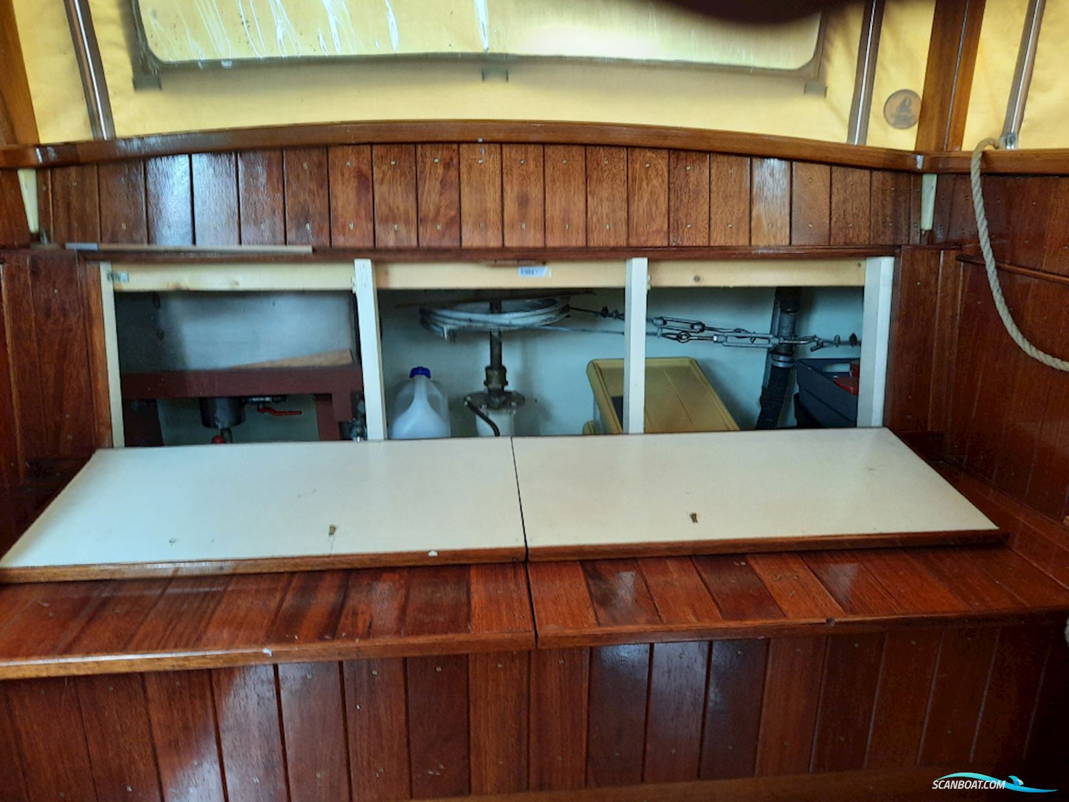 BAKDEKKER met koffer verlengd bakdek