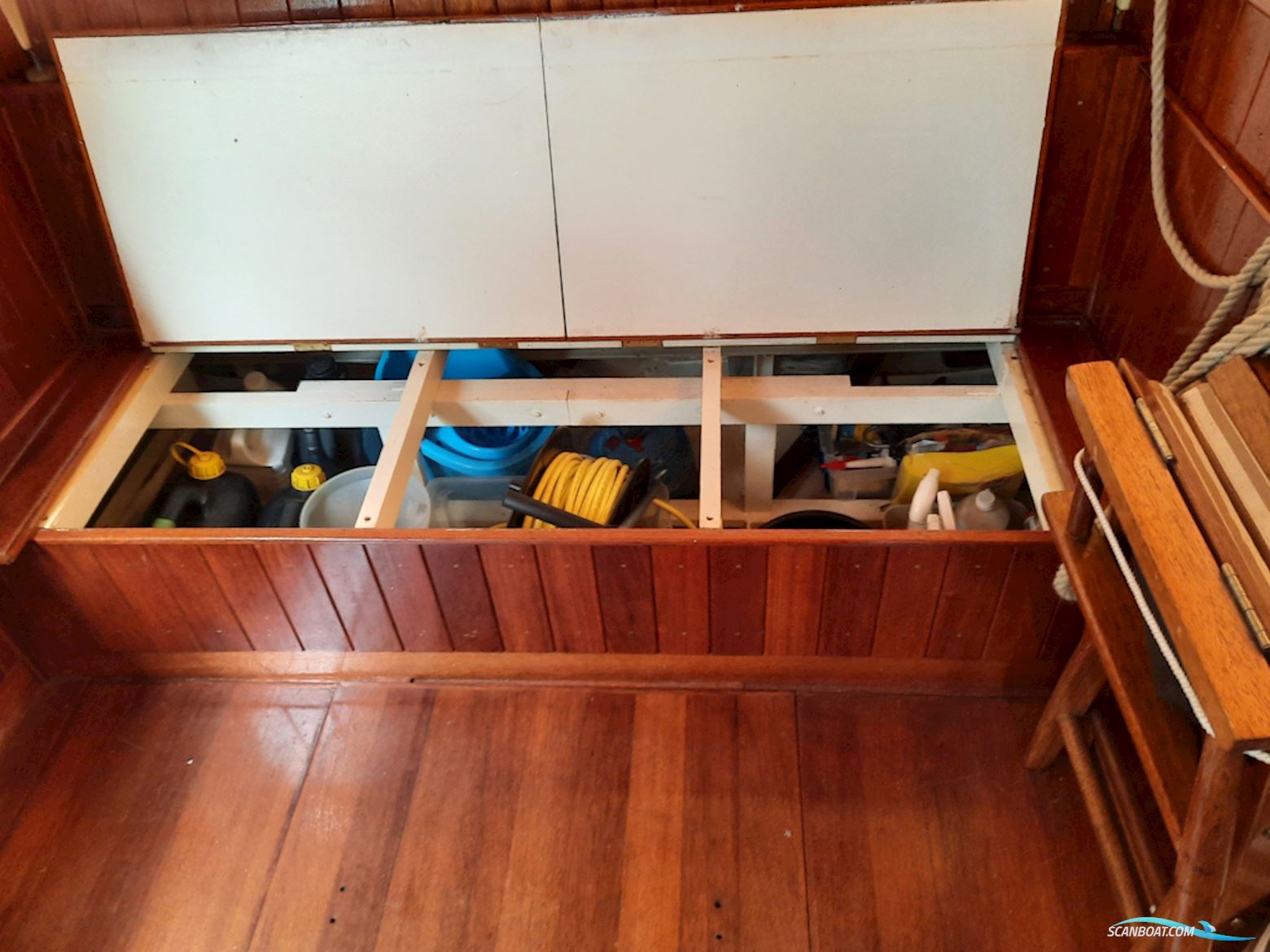 BAKDEKKER met koffer verlengd bakdek