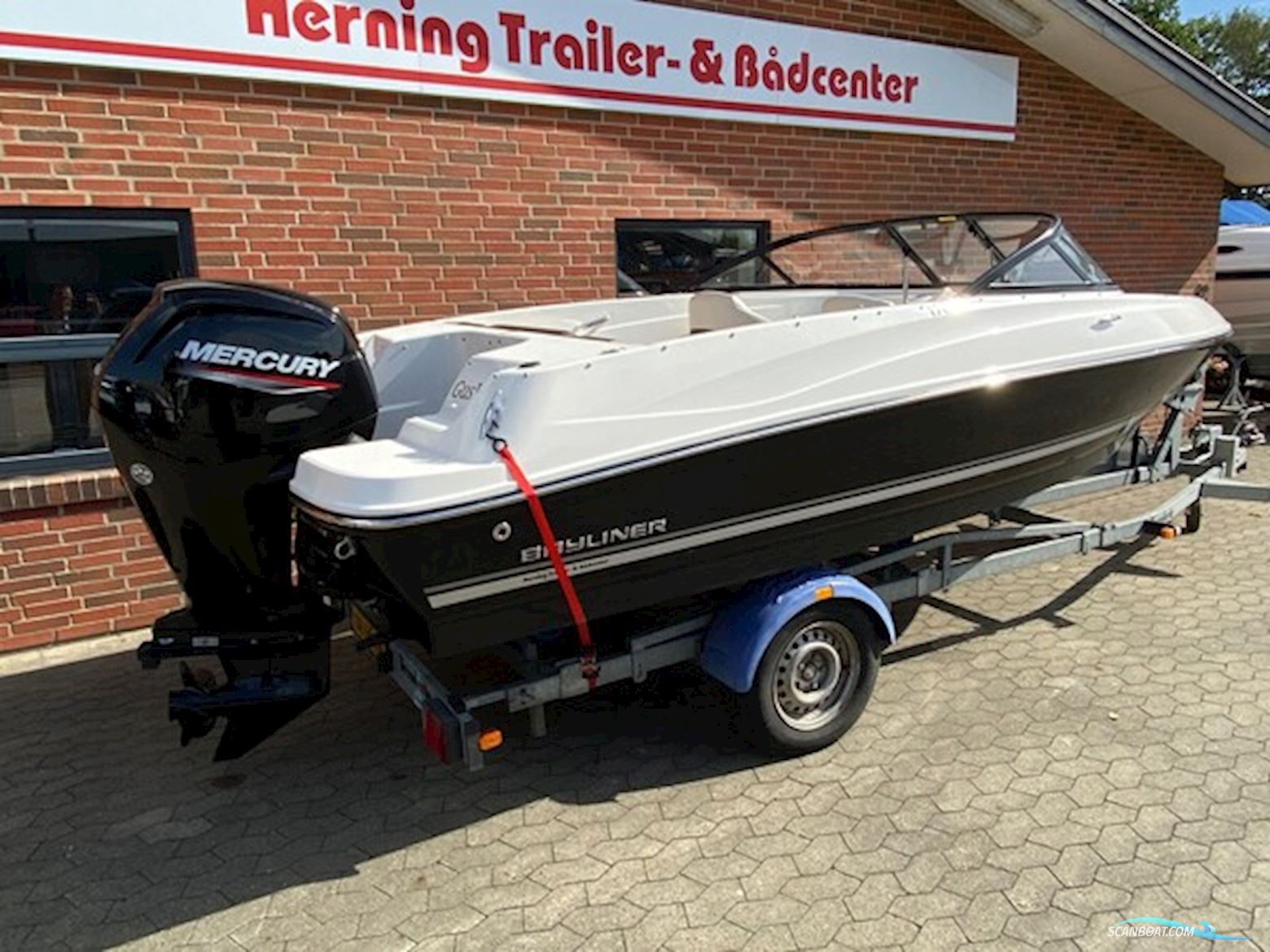 Bayliner 170 BR m/Mercury F115 hk Efi og Brenderup Trailer