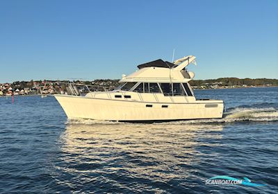 Bayliner 3288 Flybrigde Motorbåt 1989, med Hino motor, Danmark
