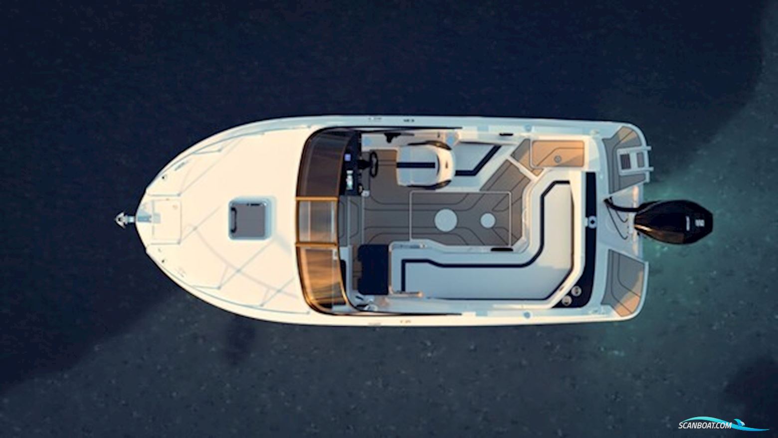 Bayliner C21 OB Cuddy Blå