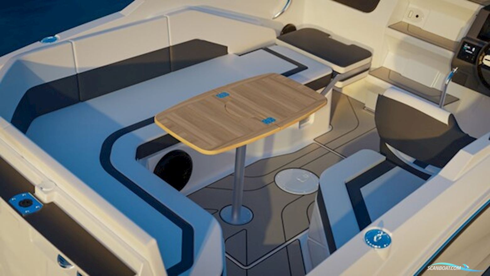 Bayliner C21 OB Cuddy Blå