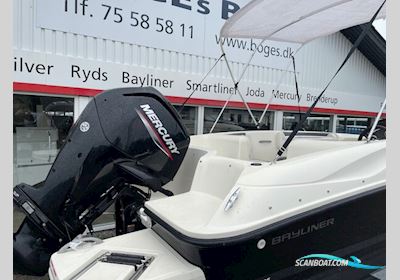 Bayliner E5 Element Med Mercury F80 Elpt Efi og Variant Ocean 1350 kg Trailer Motorbåt 2019, med Mercury motor, Danmark