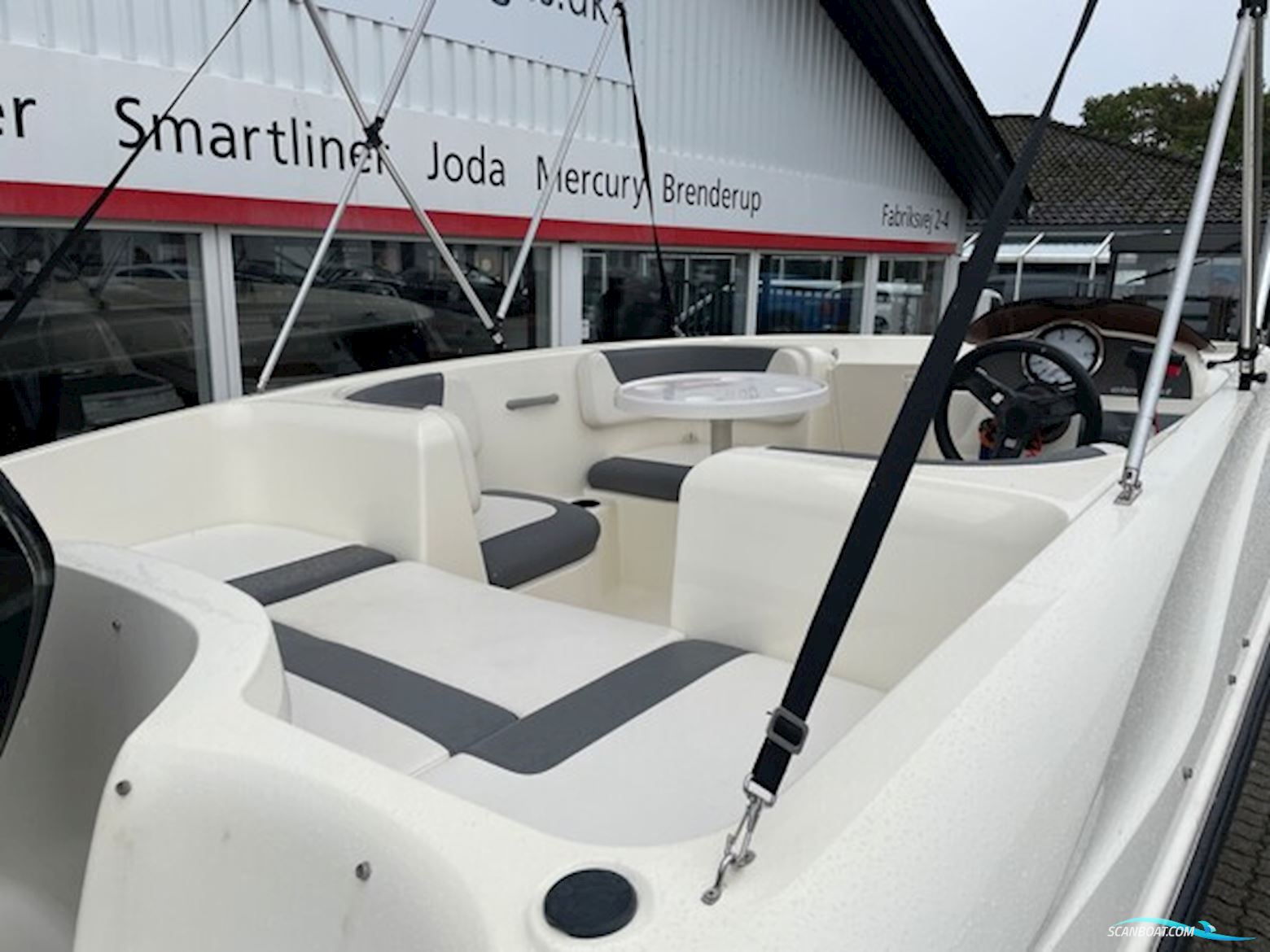 Bayliner E5 Element Med Mercury F80 Elpt Efi og Variant Ocean 1350 kg Trailer