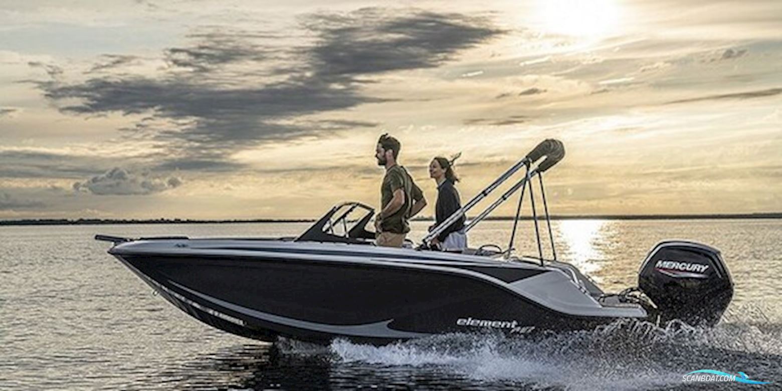 Bayliner M17 Med 100 hk Mercury-Efi 4 Takt 2,1L Motorbåt 2025, Danmark