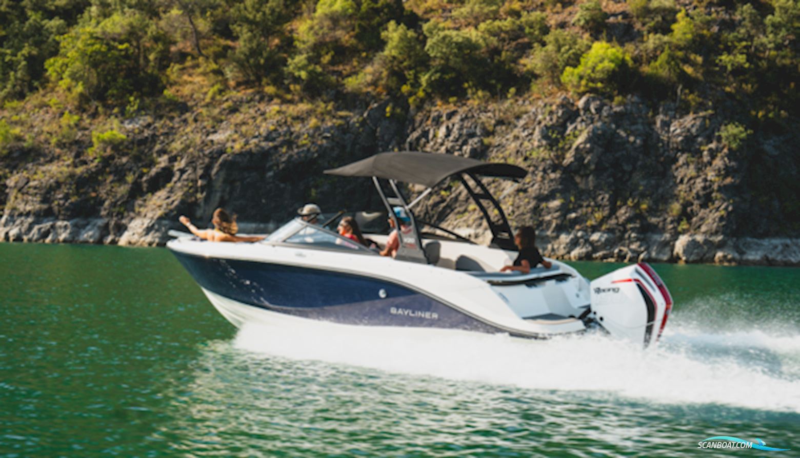 Bayliner V20 BR m/Mercury F150 hk Racing XL DS V6, hvid