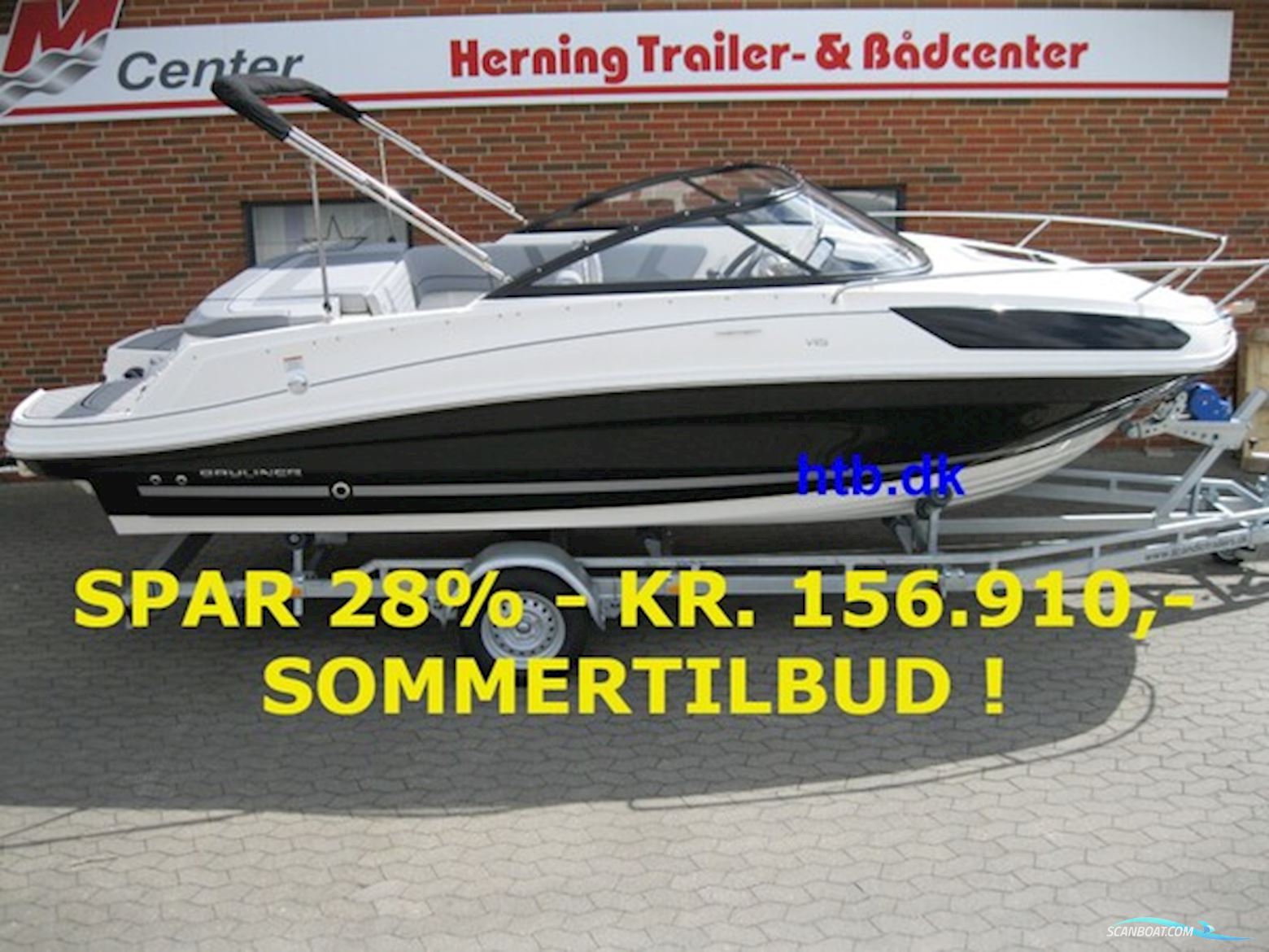 Bayliner VR5 OB Cuddy m/Mercury F150 hk Racing XL DS V6, Hvid - Sommer ! Motorbåt 2025, Danmark