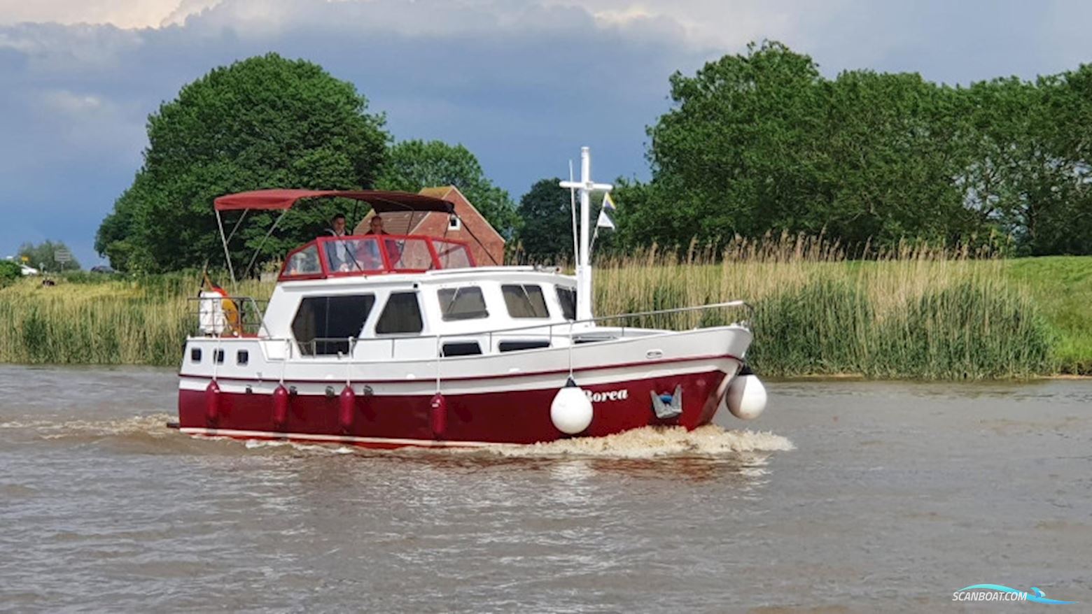 Beja Kruiser "Stahlboot" Motorbåt 1978, med Daf 615 TD motor, Holland