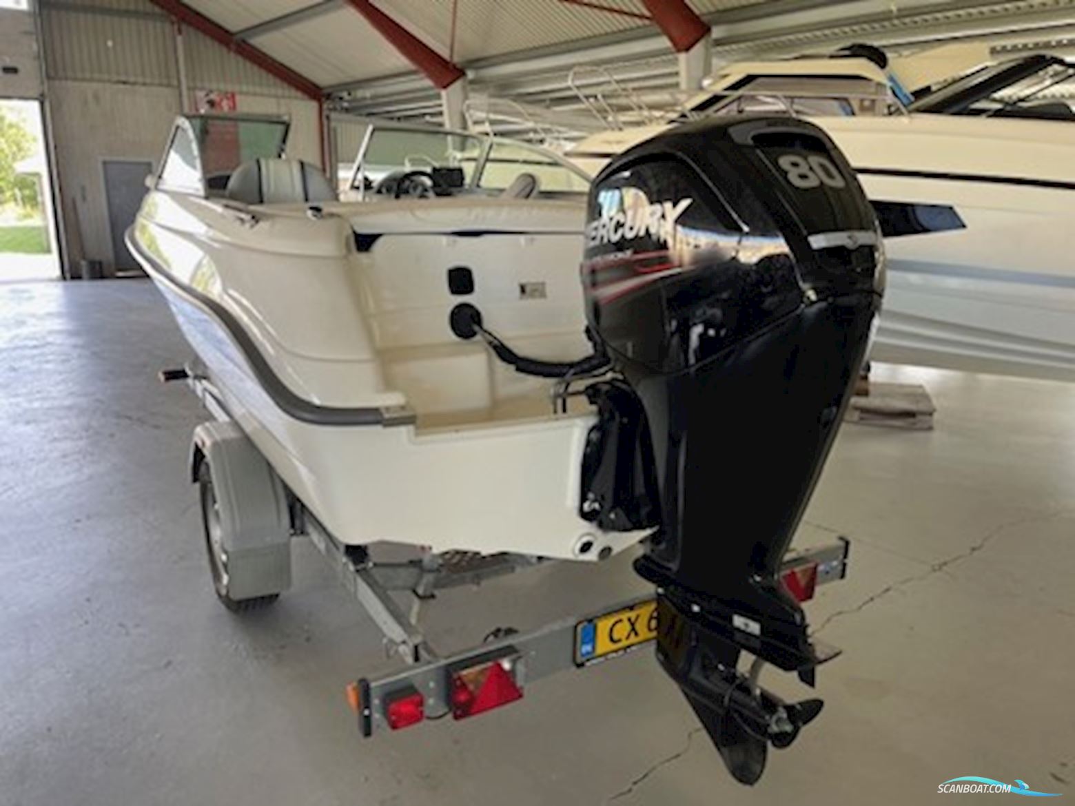 Bella 512 Excel Med Mercury F80 4-Takt Samt Brenderup Trailer (Solgt/Sold)