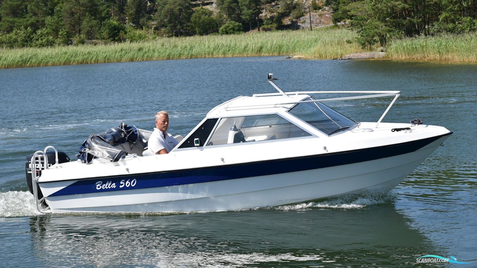 Bella 560 HT Motorbåt 1996, med Suzuki DF motor, Sverige