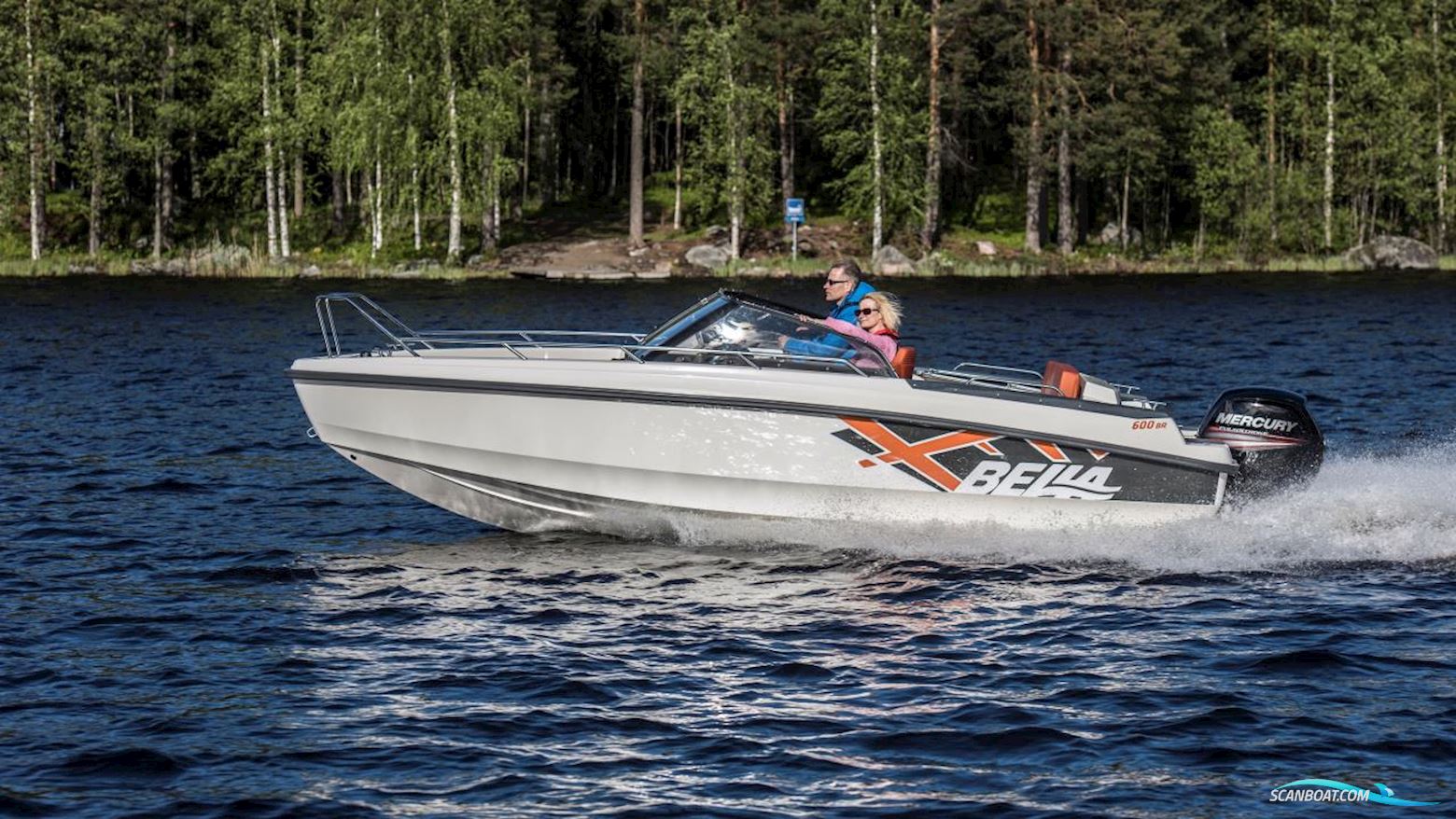 Bella 600 BR Motorbåt 2016, med Mercury motor, Sverige