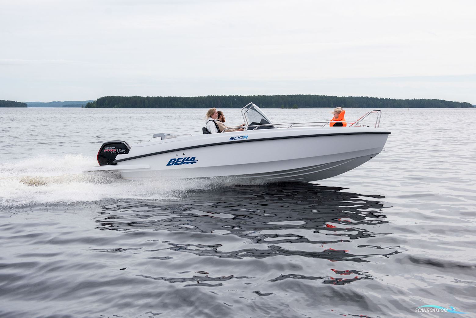 Bella 600 R Motorbåt 2025, med Mercury motor, Danmark