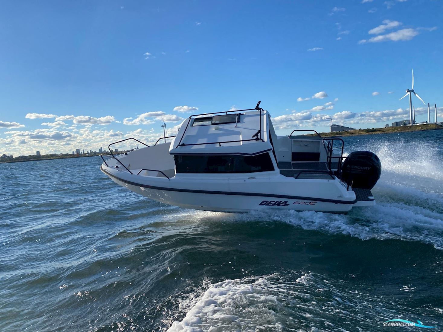 Bella 620 C Motorbåt 2019, med Mercury motor, Danmark