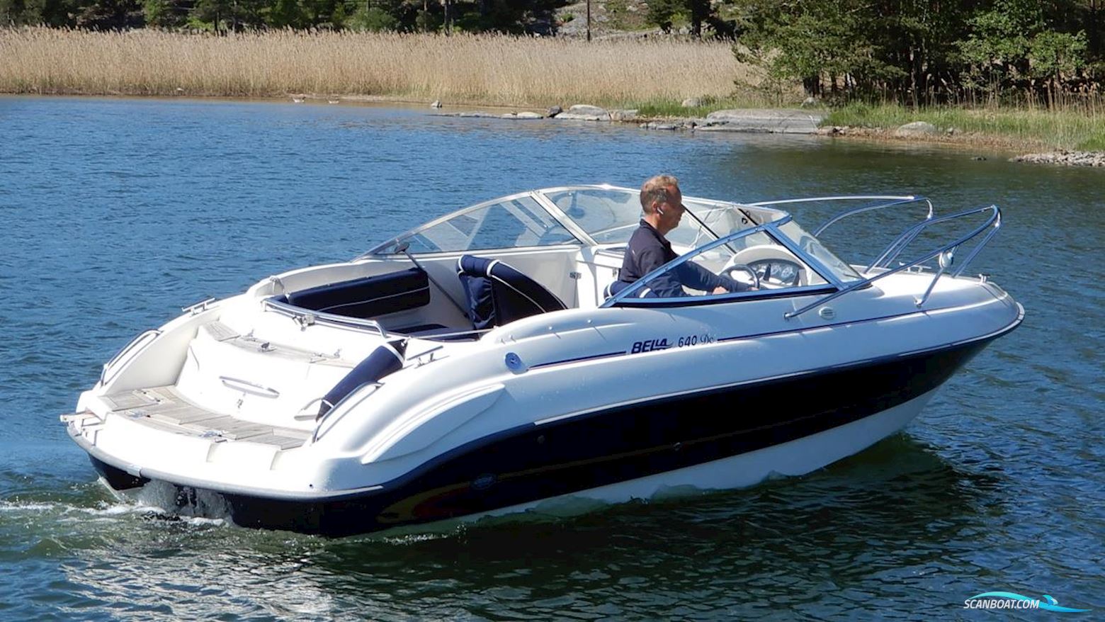Bella 640 DC Motorbåt 2005, med  Mercruiser motor, Sverige