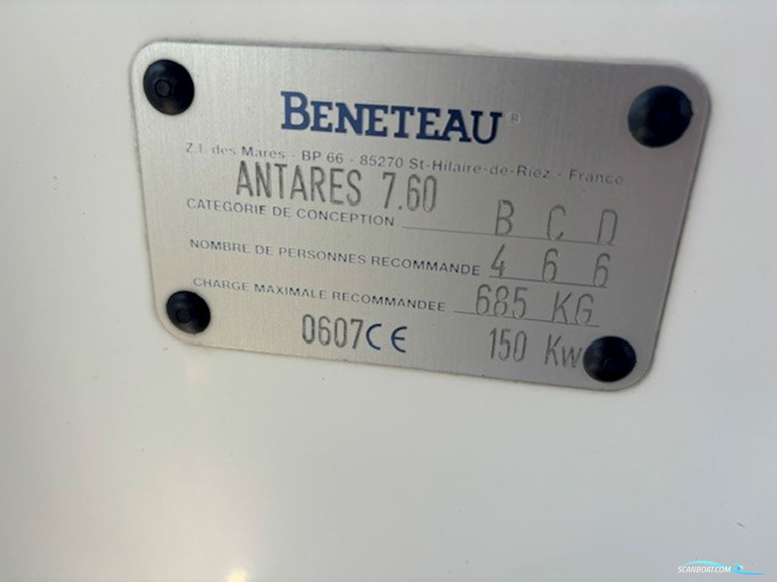 Beneteau antaris 760