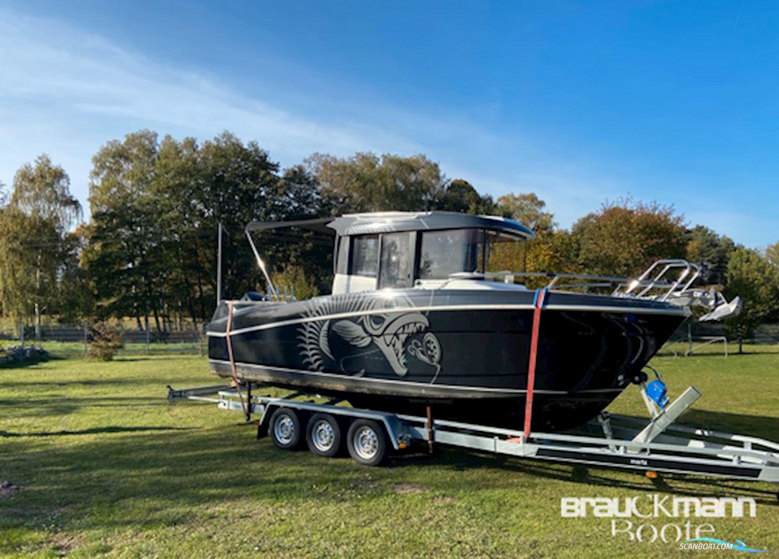 Beneteau Barracuda 7 Motorbåt 2014, med Suzuki motor, Tyskland