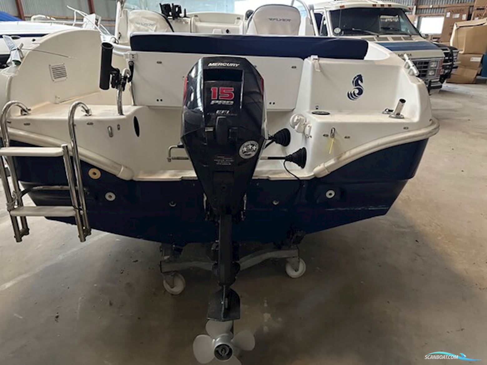 Beneteau Flyer 550 Cabin med trailer og næsten ny Mercury motor – klar til sæsonen